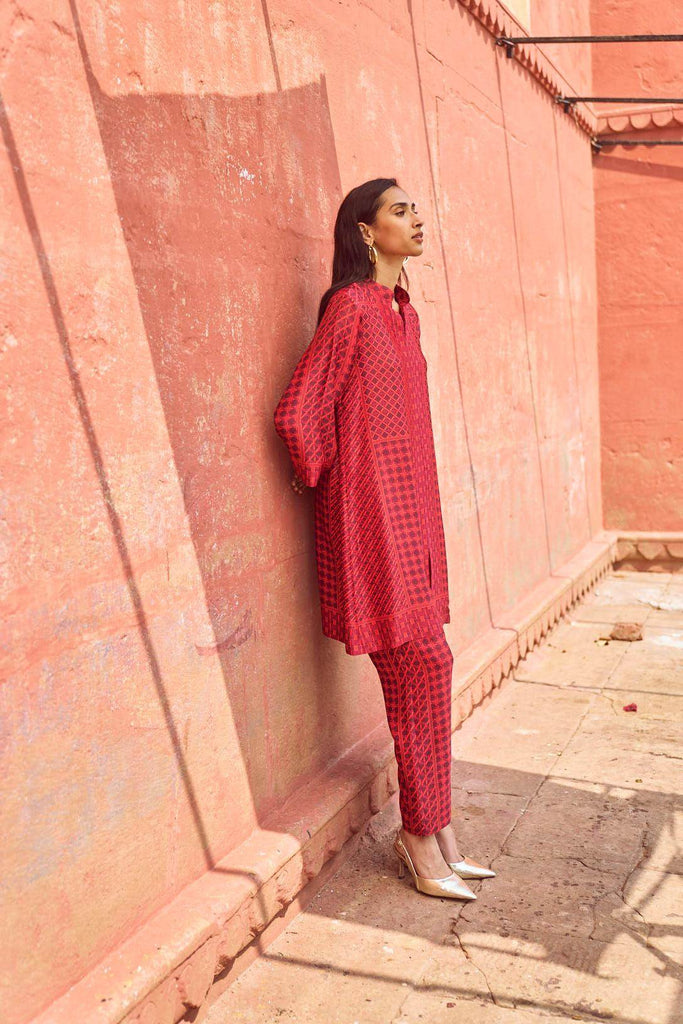 RATTAN PRINTED SET - dash and dot dash and dot