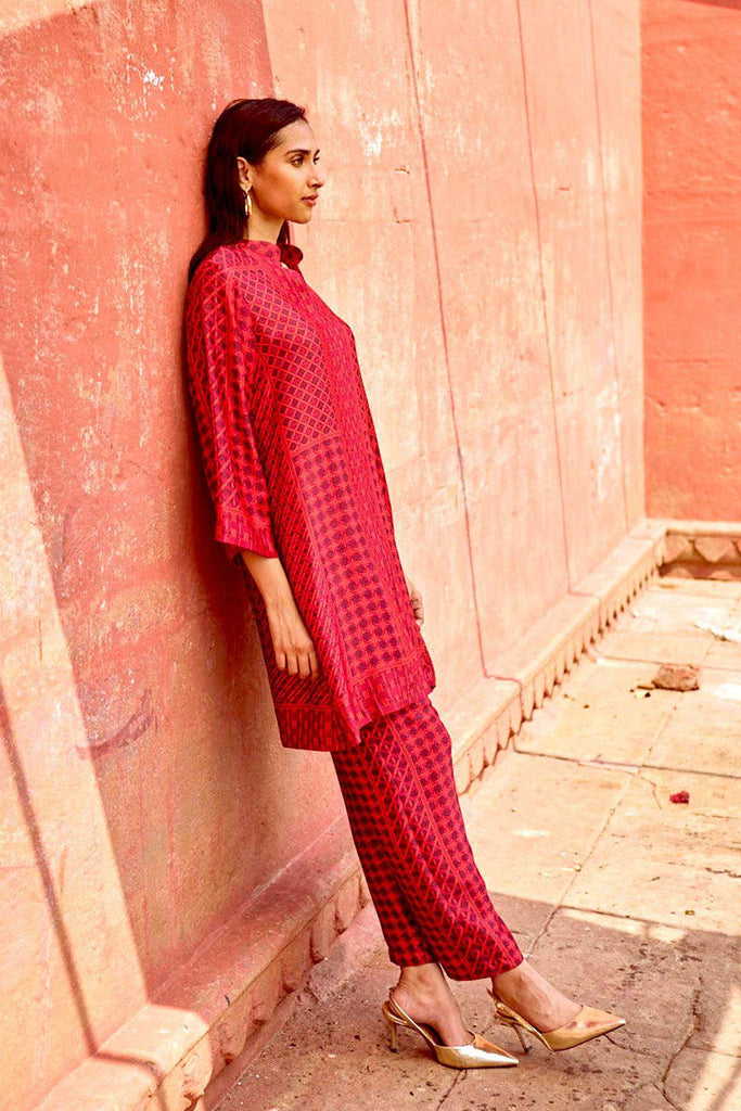 RATTAN PRINTED TOP - dash and dot dash and dot