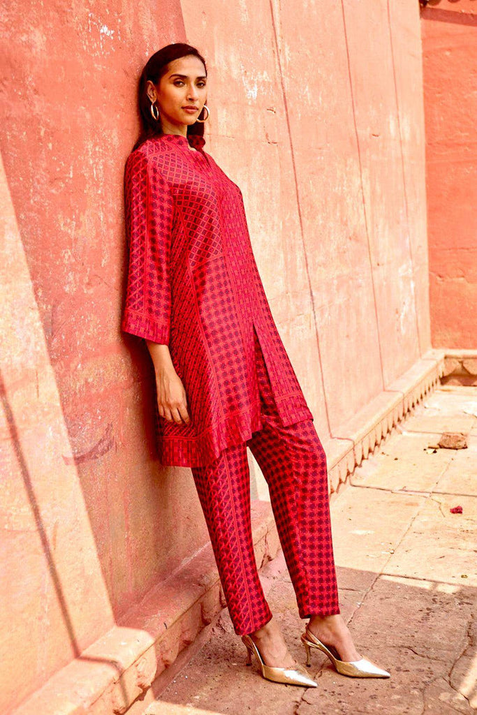 RATTAN PRINTED TOP - dash and dot dash and dot