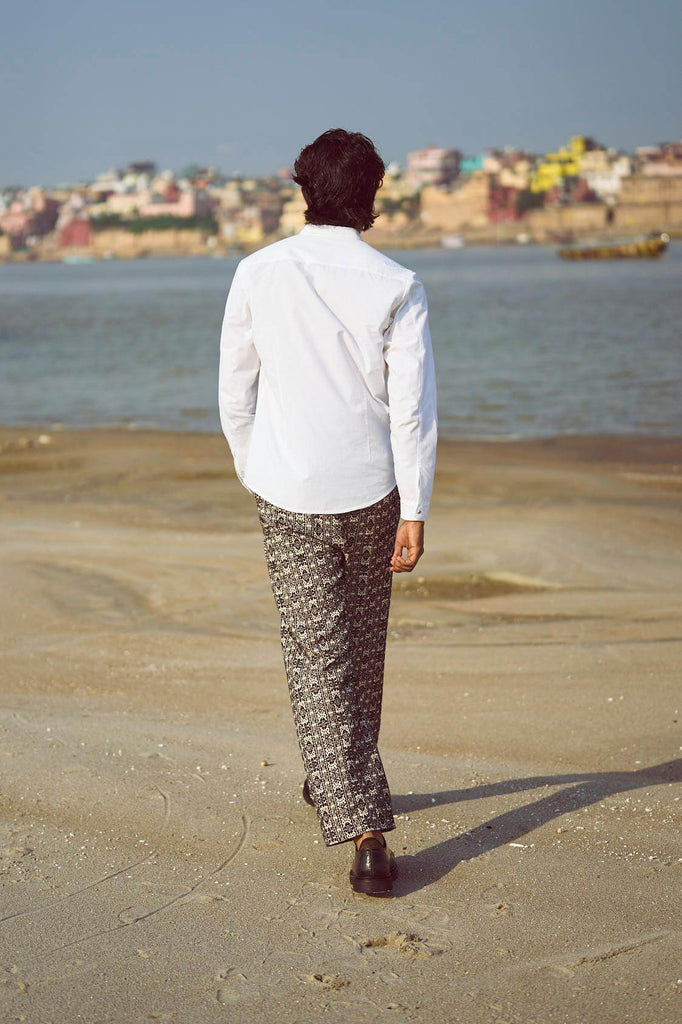 JACQUARD PANT - dash and dot dash and dot