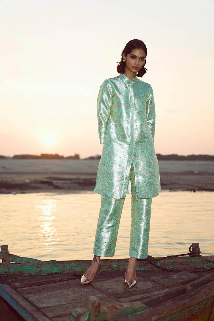 BROCADE PANT - dash and dot dash and dot