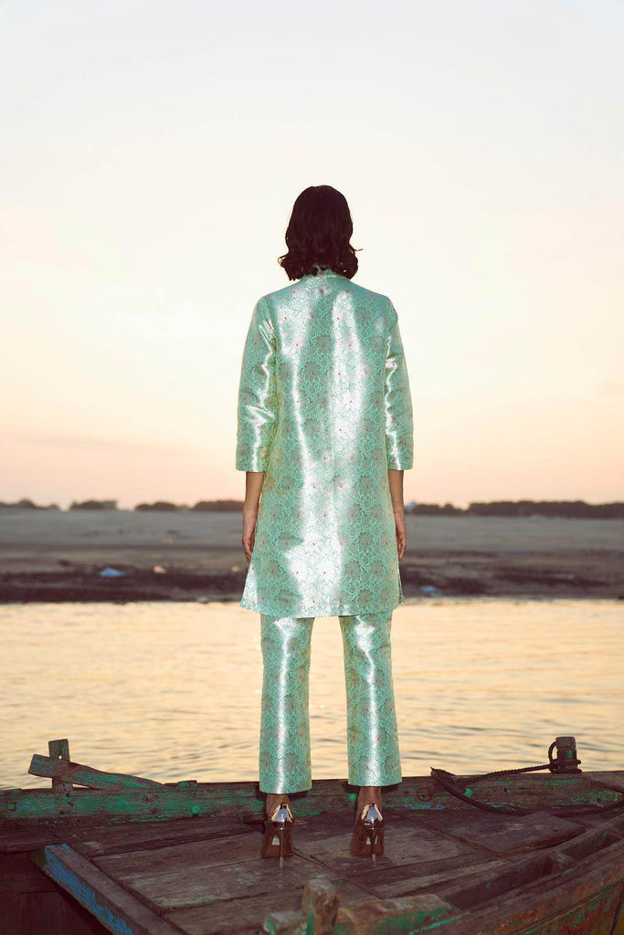 BROCADE PANT - dash and dot dash and dot