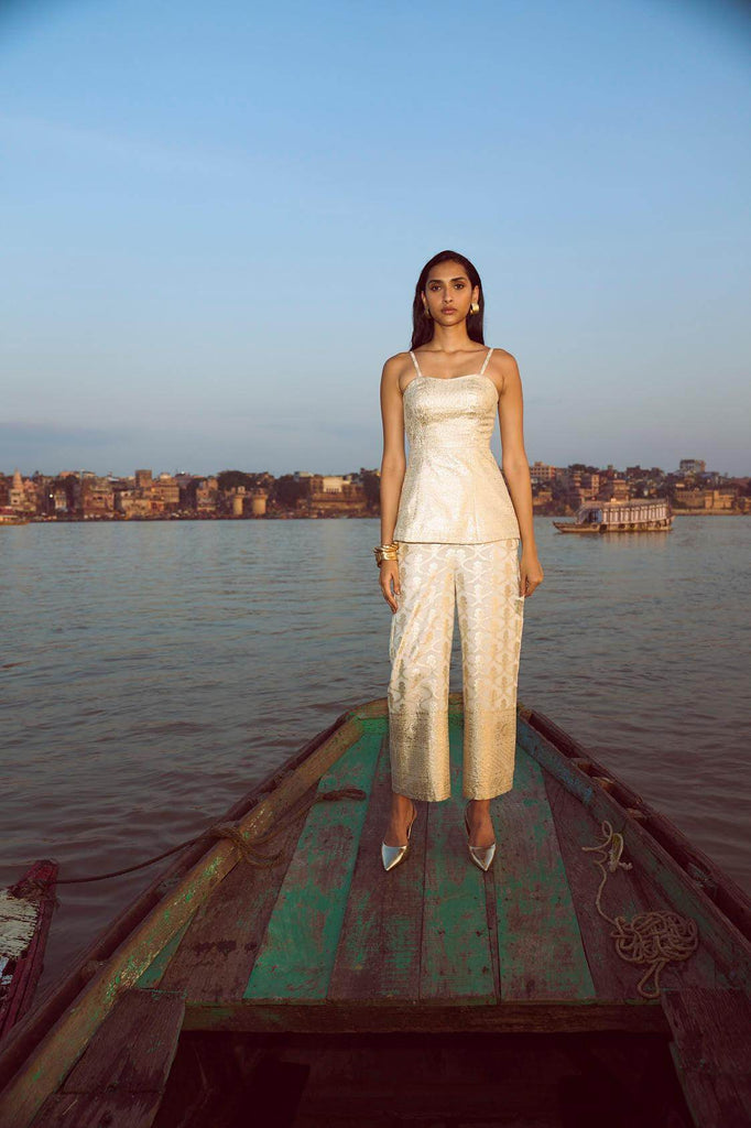 BROCADE CORSET SUIT - dash and dot dash and dot