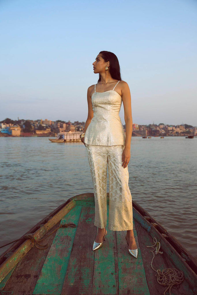 BROCADE CORSET SUIT - dash and dot dash and dot