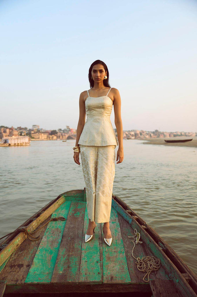 BROCADE CORSET SUIT - dash and dot dash and dot