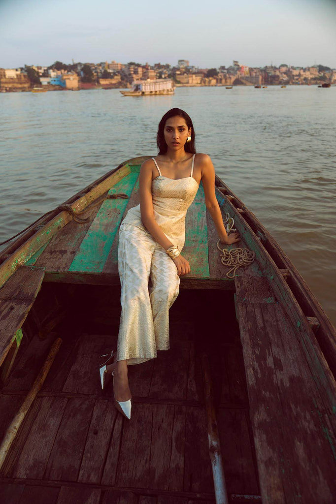 BROCADE CORSET SUIT - dash and dot dash and dot