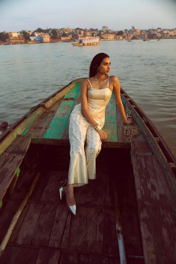 BROCADE CORSET SUIT - dash and dot dash and dot