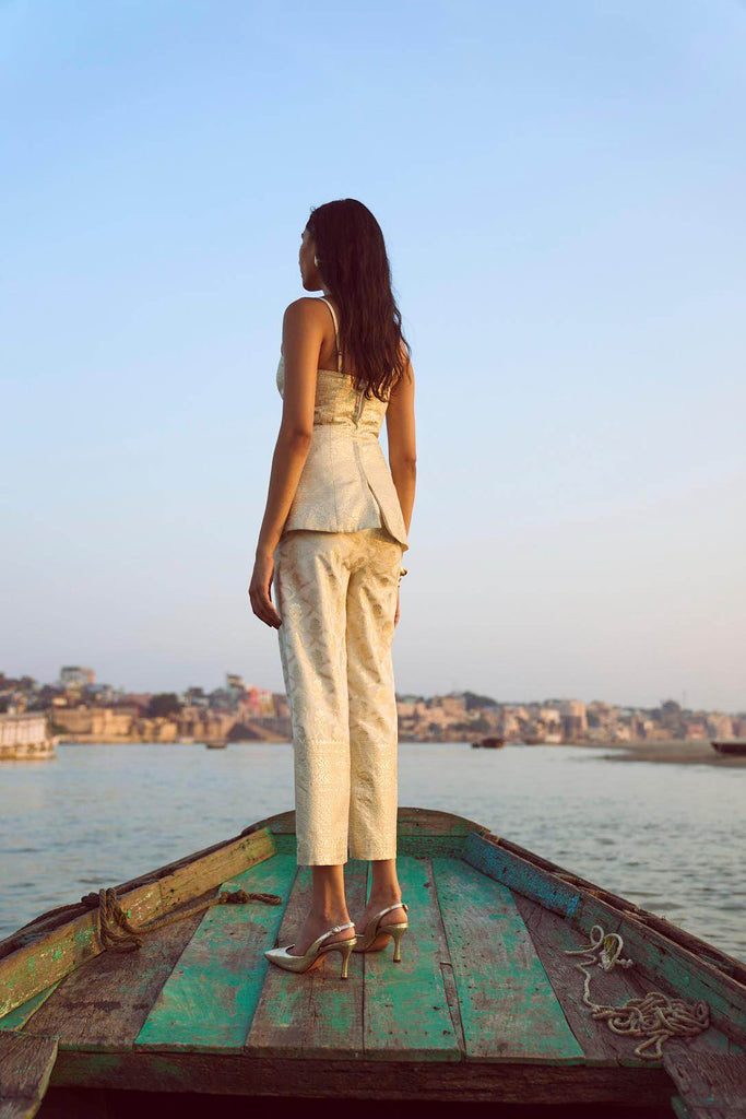 BROCADE CORSET SUIT - dash and dot dash and dot