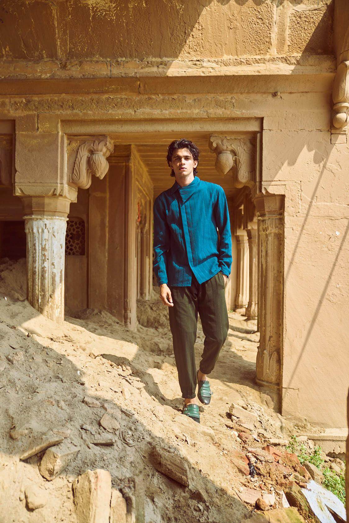 SHADOW STRIPE JOGGER - dash and dot