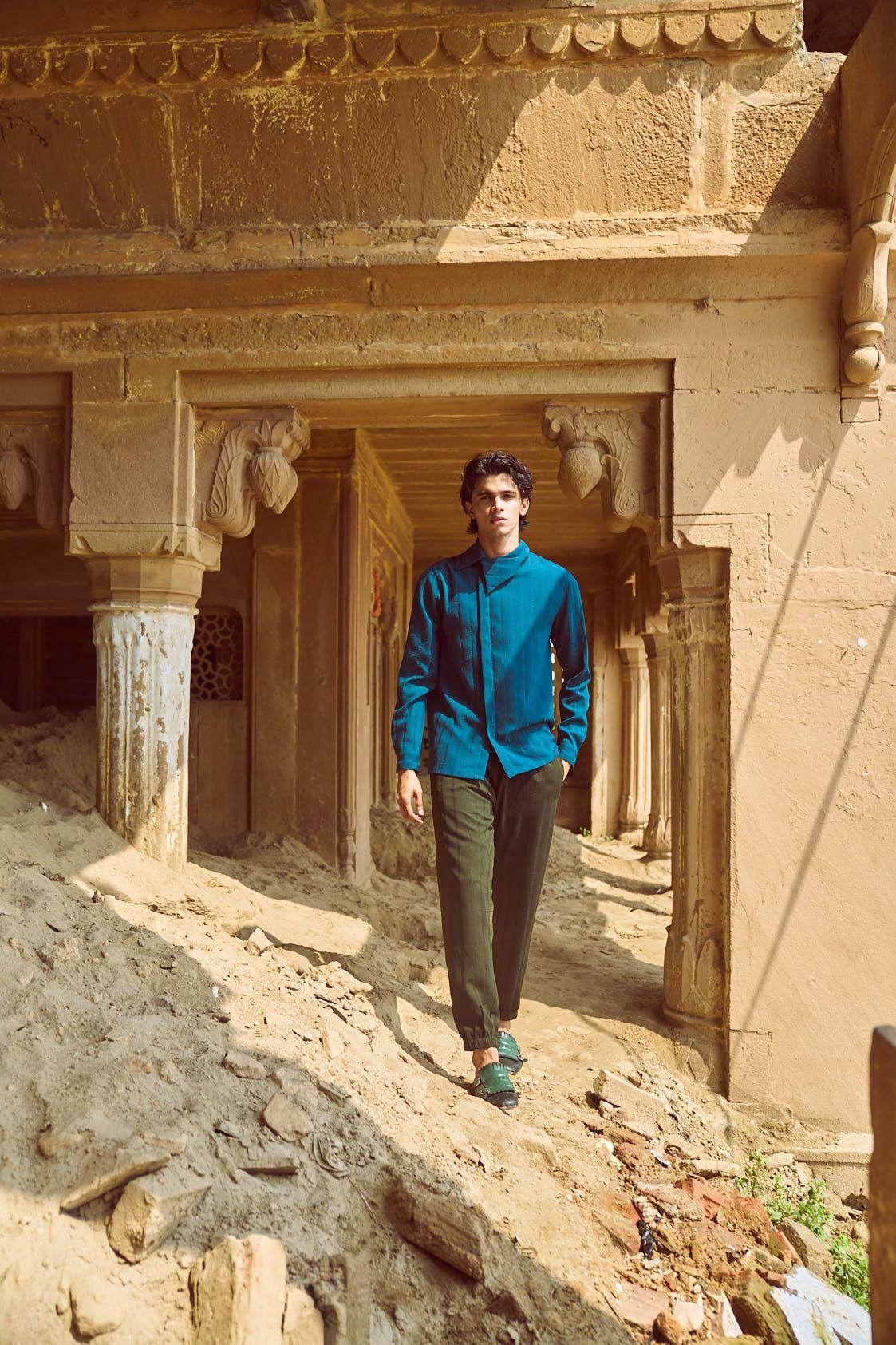 SHADOW STRIPE JOGGER - dash and dot