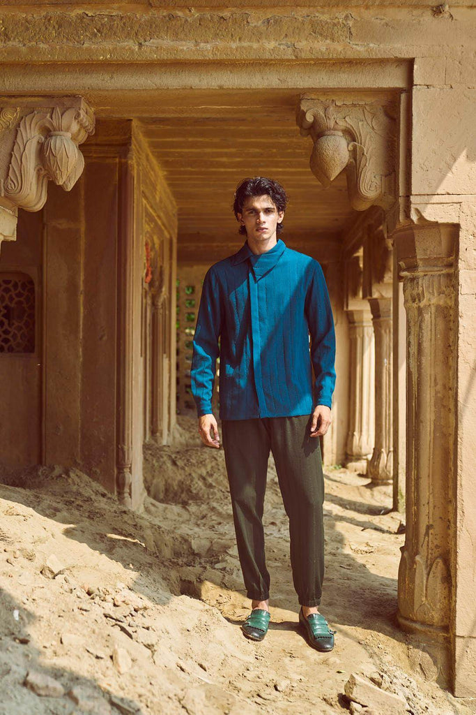 SHADOW STRIPE JOGGER - dash and dot dash and dot