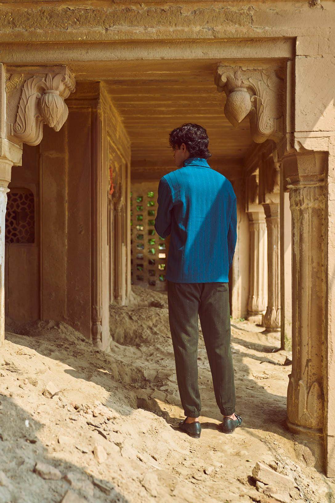 SHADOW STRIPE JOGGER - dash and dot