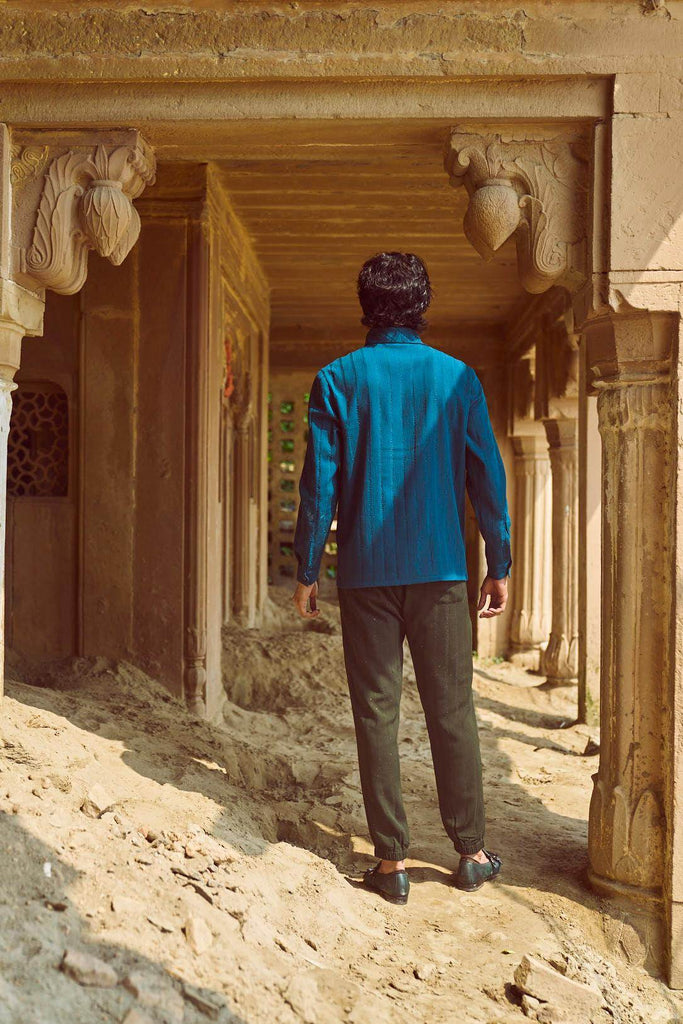 SHADOW STRIPE JOGGER - dash and dot dash and dot