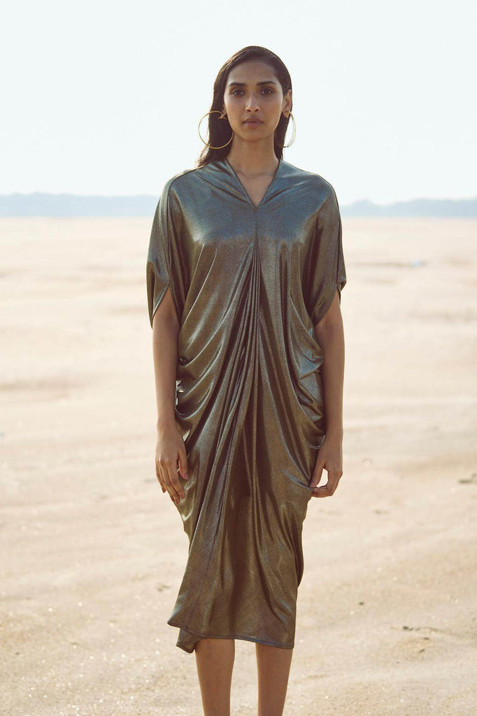 DRAPE COWL KAFTAN - dash and dot dash and dot