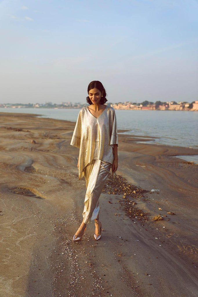 SHIMMER WRAP SKIRT SET - dash and dot dash and dot