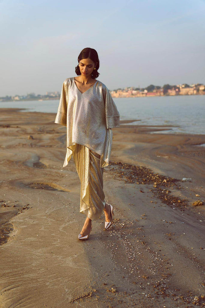 SHIMMER WRAP SKIRT SET - dash and dot dash and dot