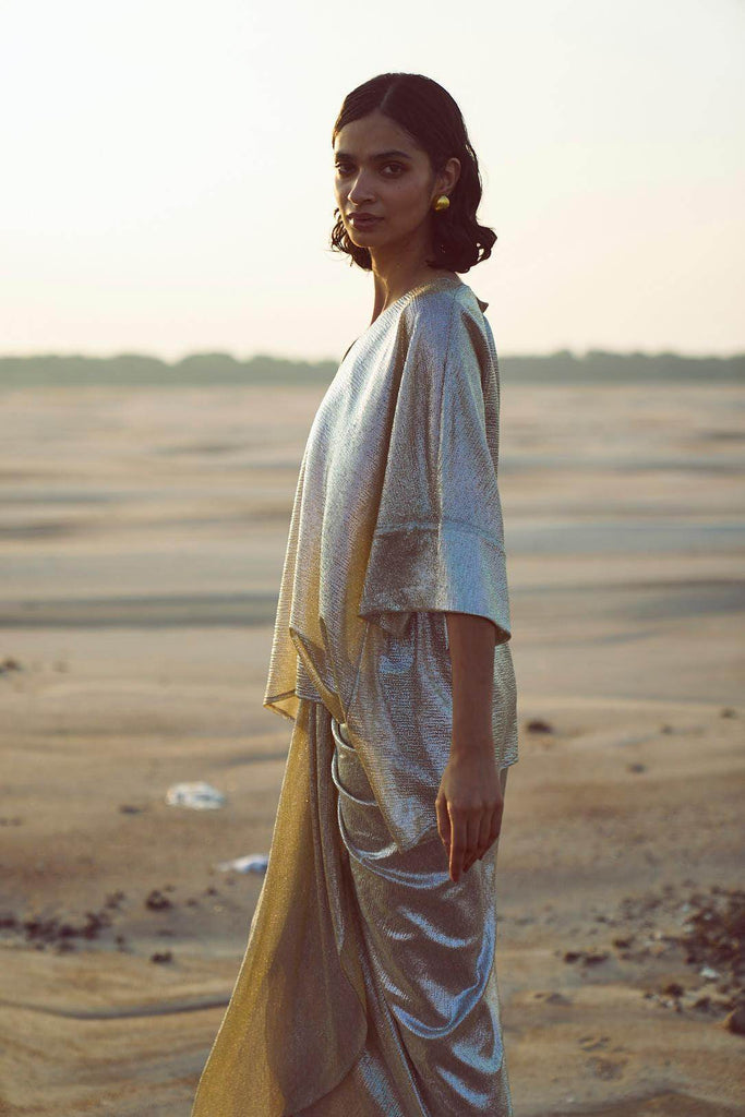 SHIMMER WRAP SKIRT SET - dash and dot dash and dot