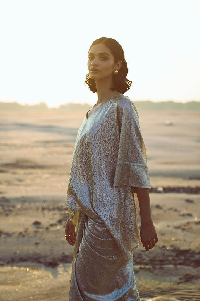 SHIMMER WRAP SKIRT SET - dash and dot dash and dot