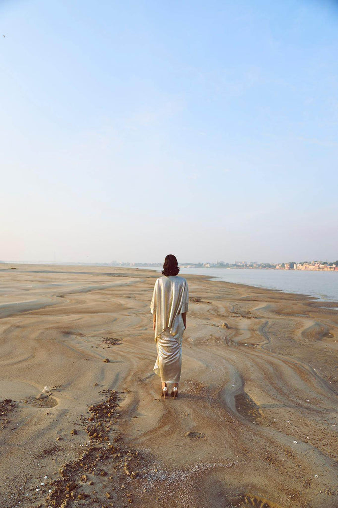 SHIMMER WRAP SKIRT SET - dash and dot dash and dot