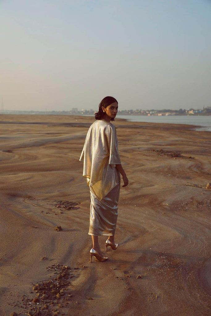 SHIMMER WRAP SKIRT - dash and dot dash and dot