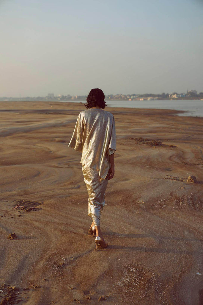 SHIMMER WRAP SKIRT - dash and dot dash and dot