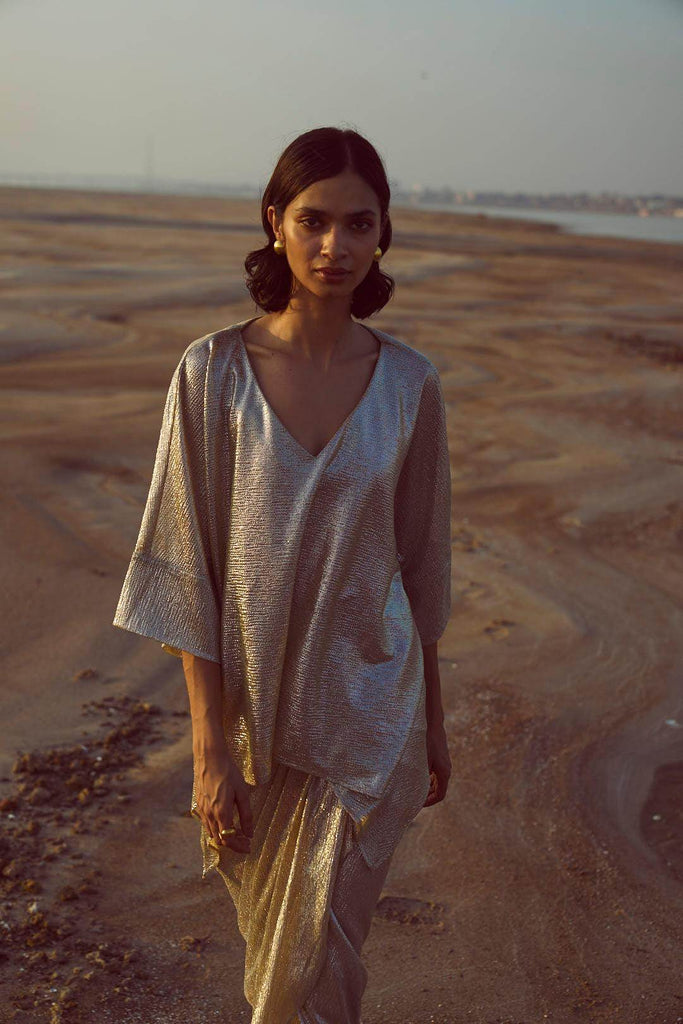 SHIMMER WRAP SKIRT SET - dash and dot dash and dot