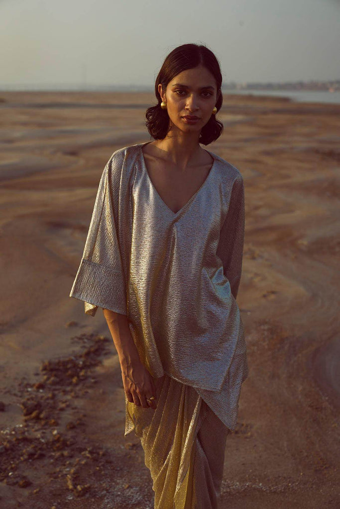 SHIMMER BOXY TOP - dash and dot dash and dot