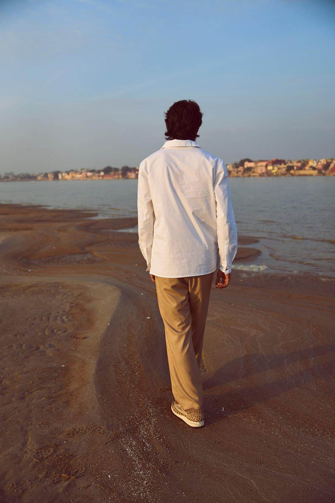 CONTRAST BIB PANT SET - dash and dot