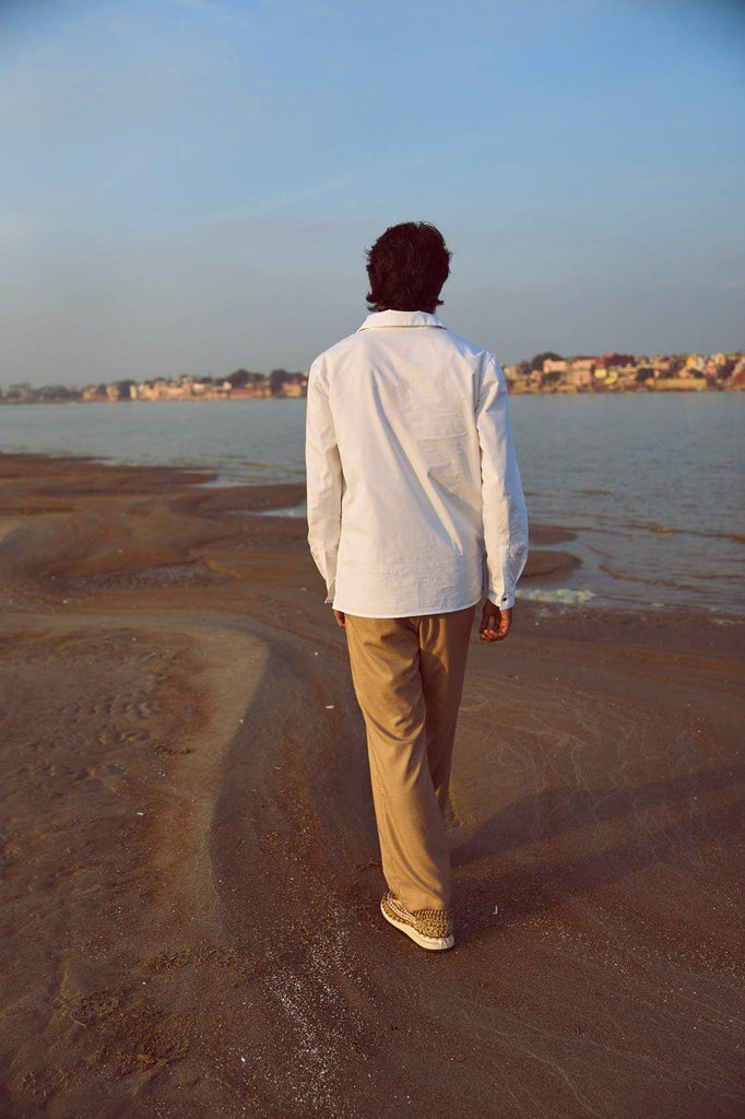 CONTRAST BIB PANT SET - dash and dot dash and dot