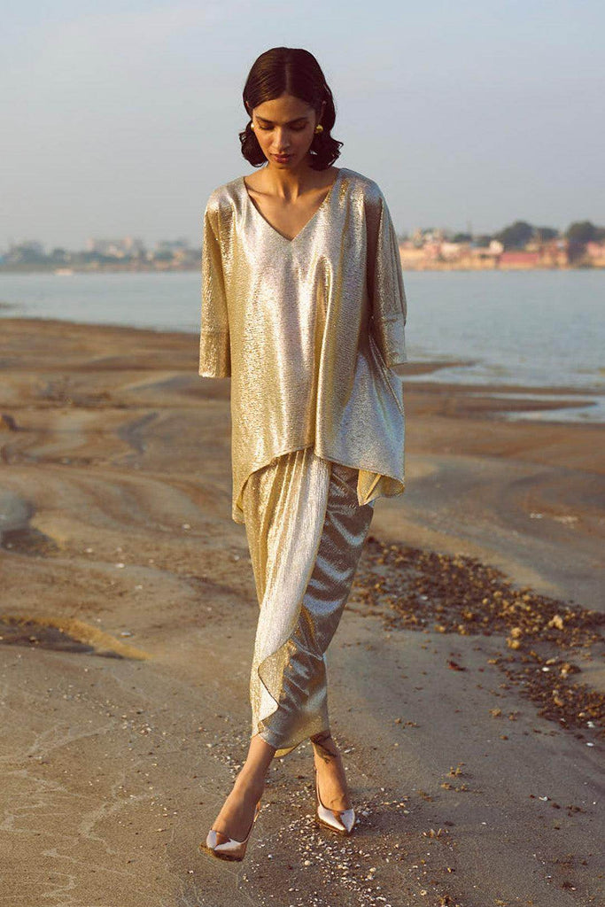 SHIMMER WRAP SKIRT - dash and dot dash and dot