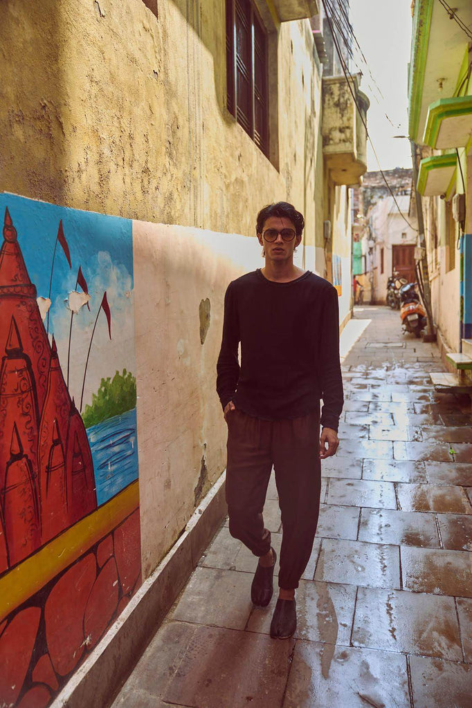 HIGH/LOW SHIRT - dash and dot dash and dot