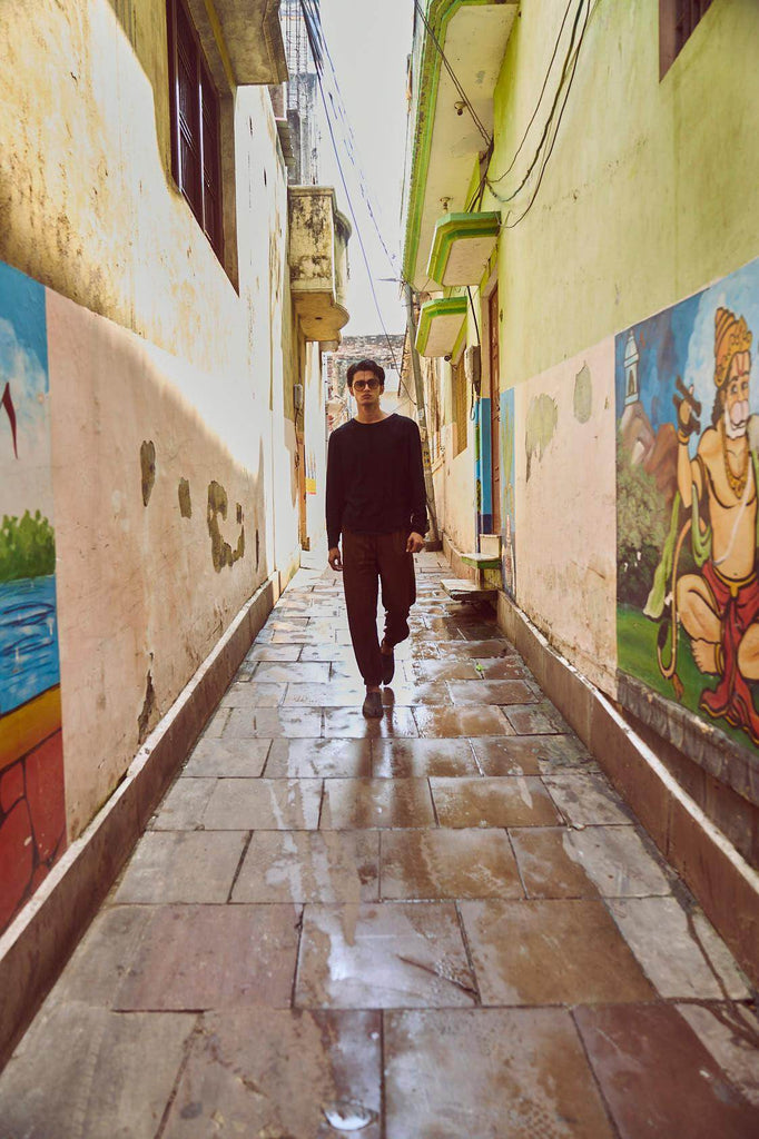 HIGH/LOW SHIRT - dash and dot dash and dot