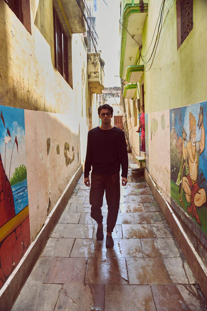 HIGH/LOW SHIRT - dash and dot dash and dot