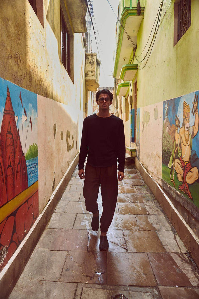 HIGH/LOW SHIRT - dash and dot dash and dot