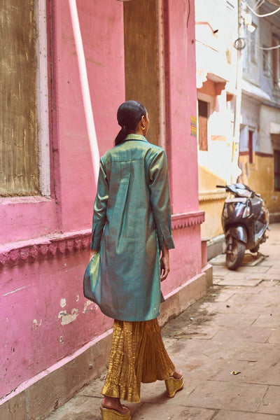 LONGLINE TOP & CRUSHED PANT SET - dash and dot