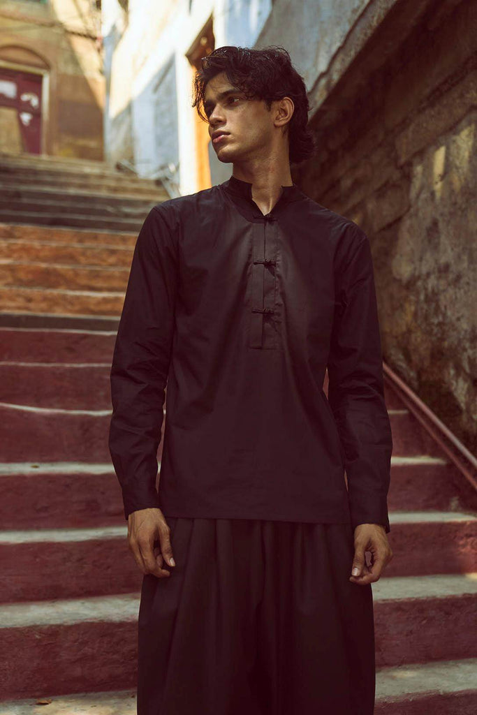 KNOT SHIRT AND COWL PANT SET - dash and dot dash and dot