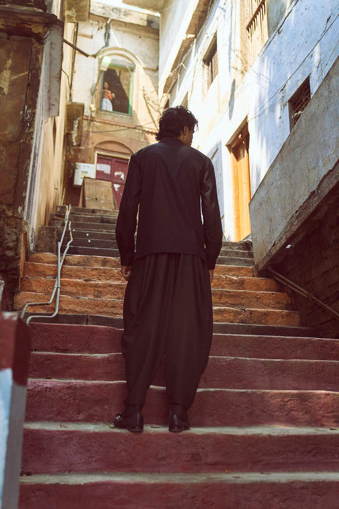 KNOT SHIRT AND COWL PANT SET - dash and dot dash and dot