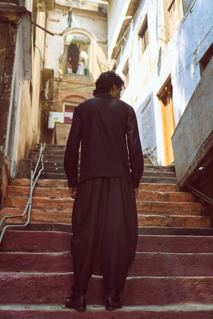 KNOT SHIRT AND COWL PANT SET - dash and dot dash and dot