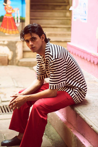 RED PANT - dash and dot