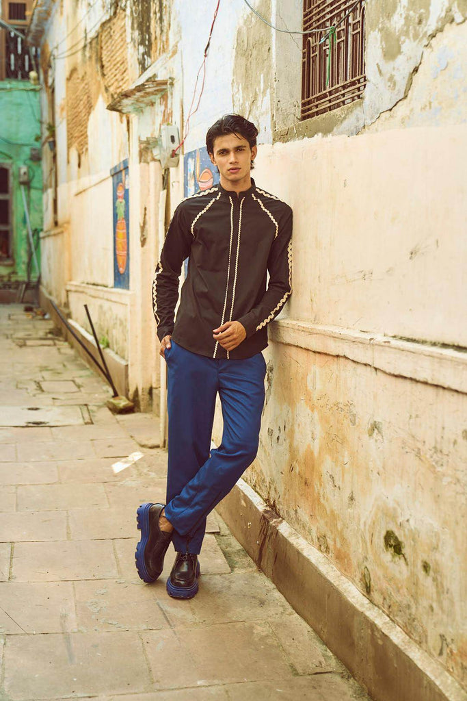 ZIP CUFF PANT - dash and dot dash and dot