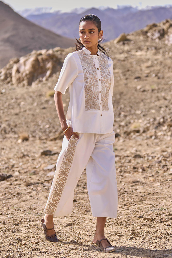 GARA STITCH TUXEDO PANT - dash and dot dash and dot