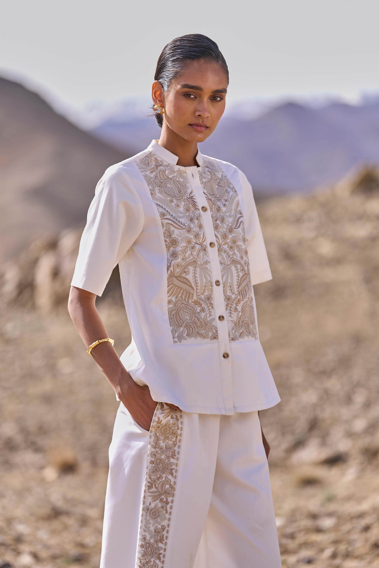 GARA STITCH BIB SHIRT - dash and dot