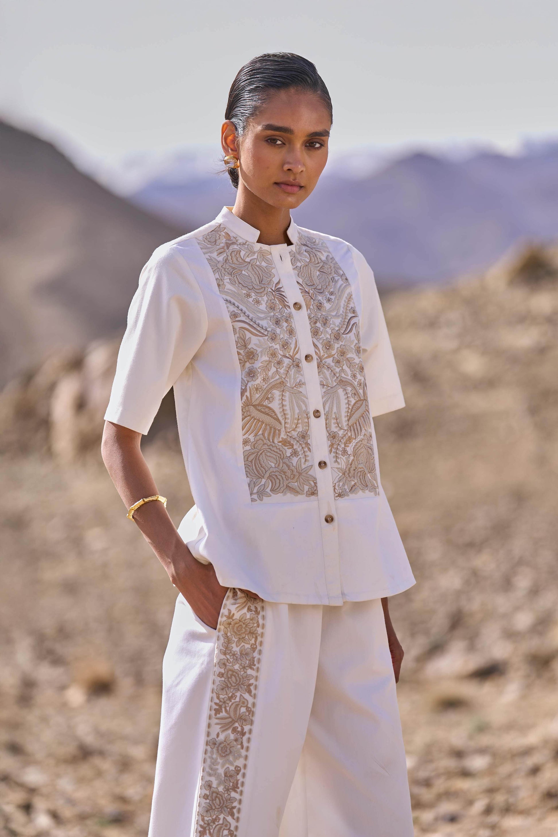 GARA STITCH BIB SHIRT - dash and dot