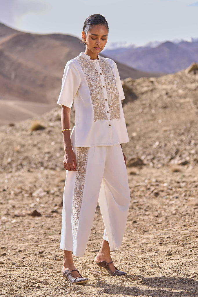 GARA STITCH TUXEDO PANT - dash and dot dash and dot