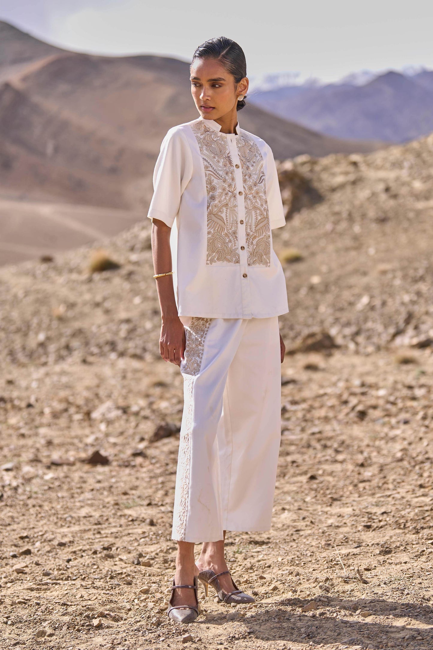 GARA STITCH TUXEDO PANT - dash and dot