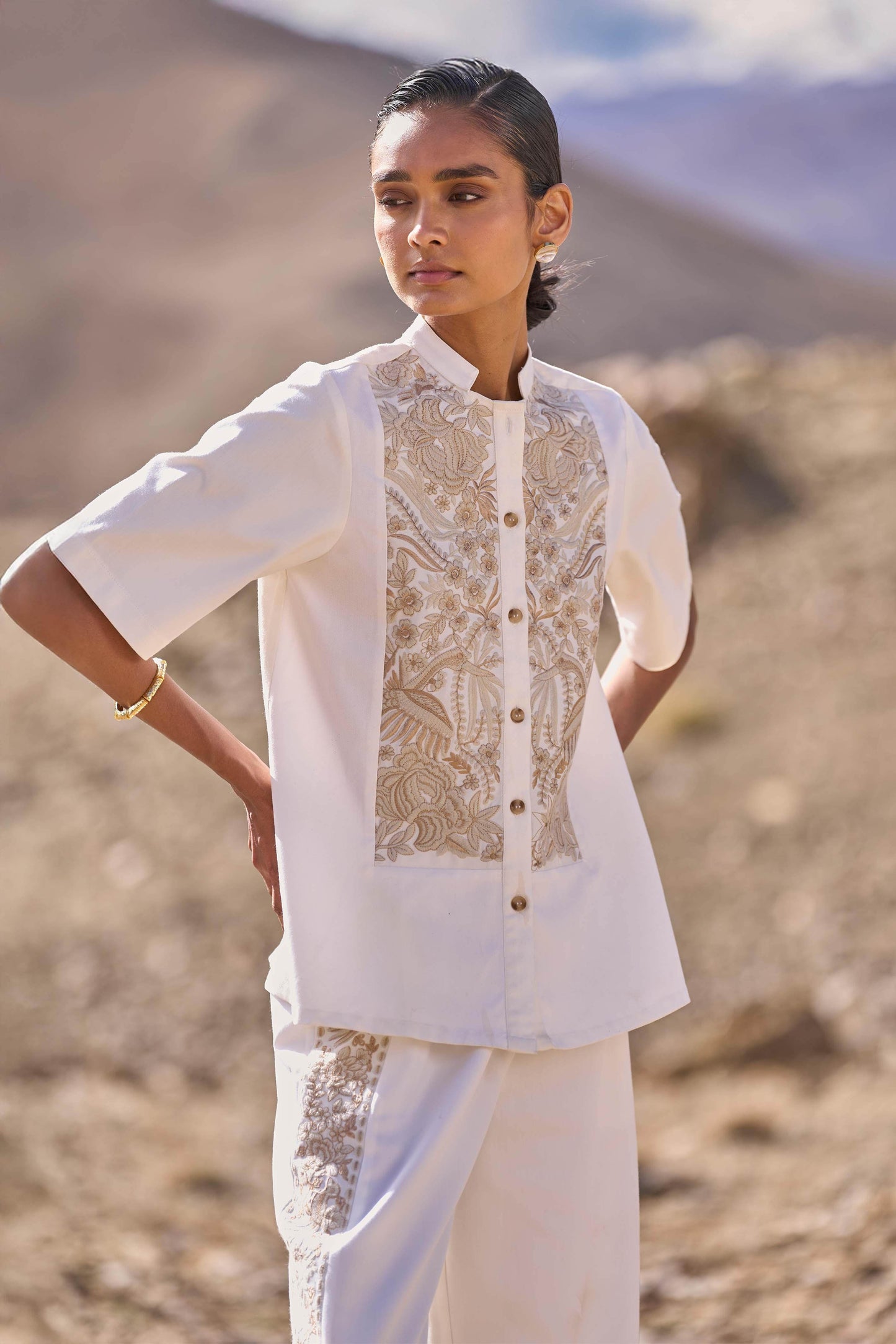 GARA STITCH BIB SHIRT - dash and dot