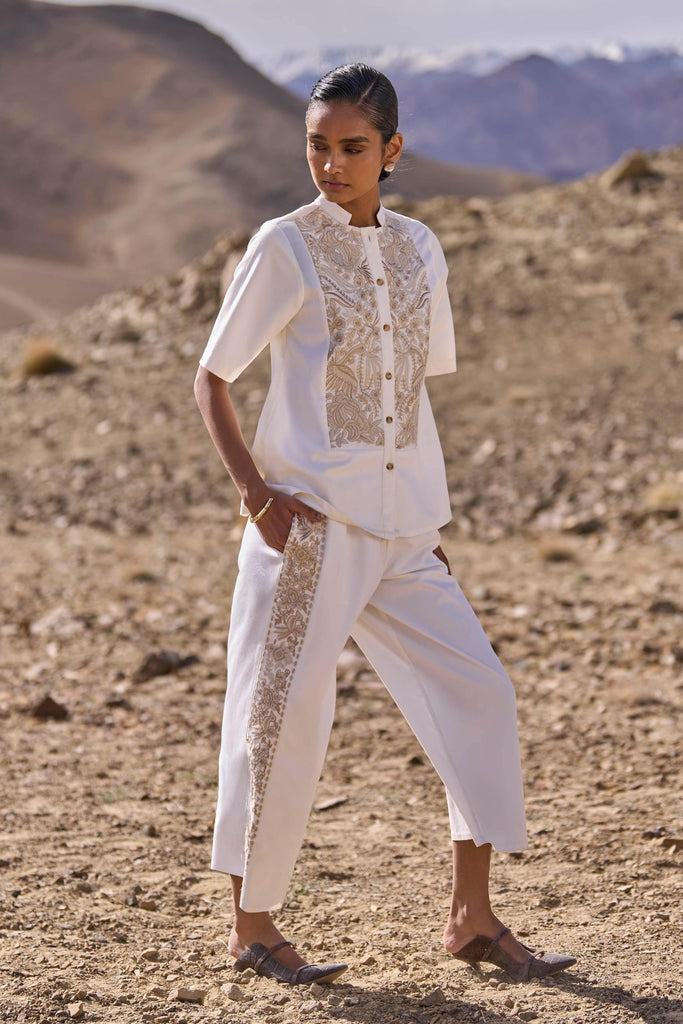 GARA STITCH TUXEDO PANT - dash and dot dash and dot