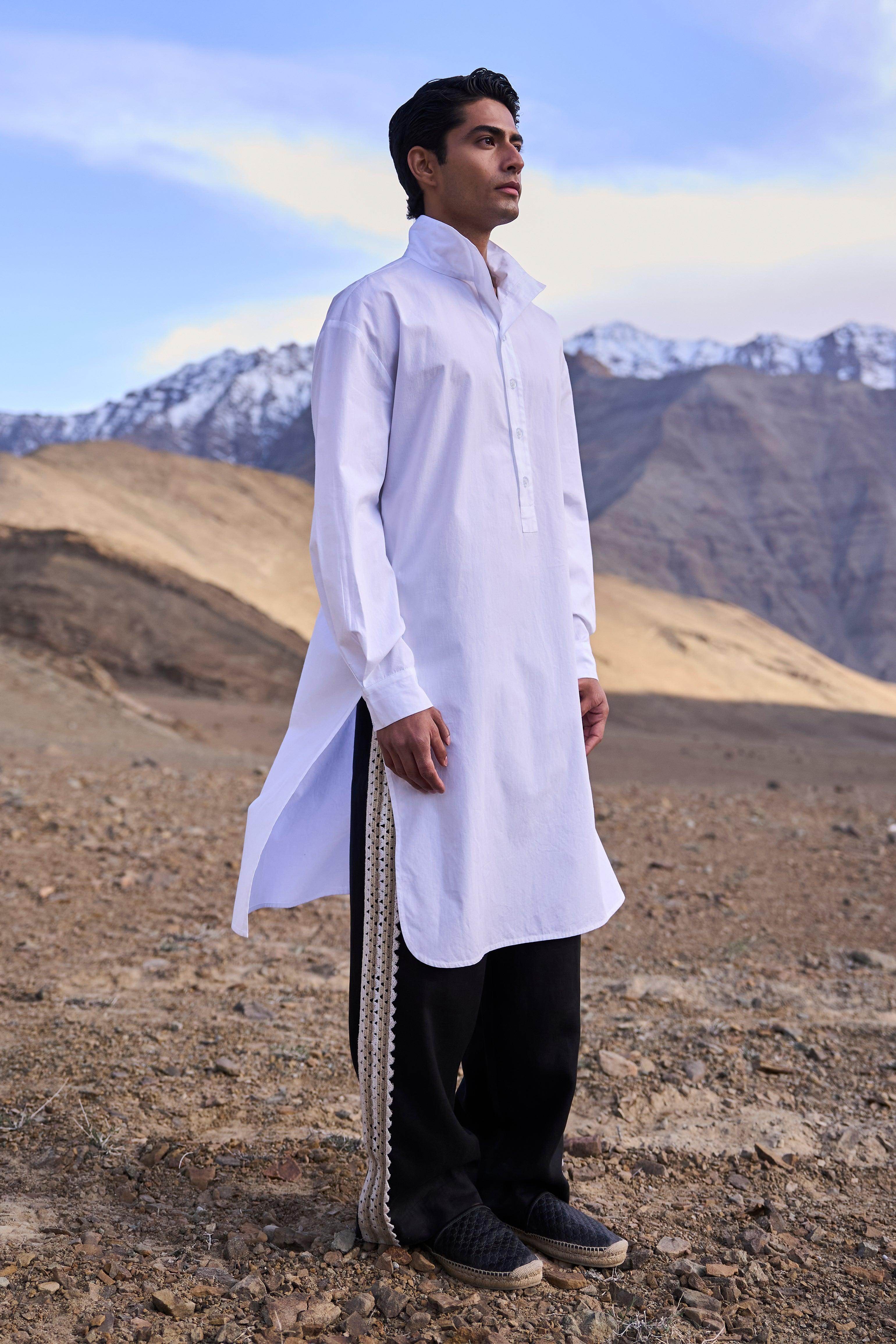 longline dress shirt Black Linen Tunic Dress Shirt, Snap Front Longline Shirt, Minimalist L   CULTURE AND FATE