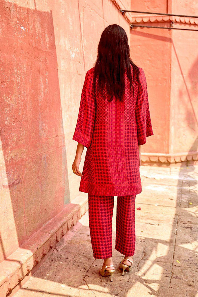 RATTAN PRINTED TOP - dash and dot dash and dot