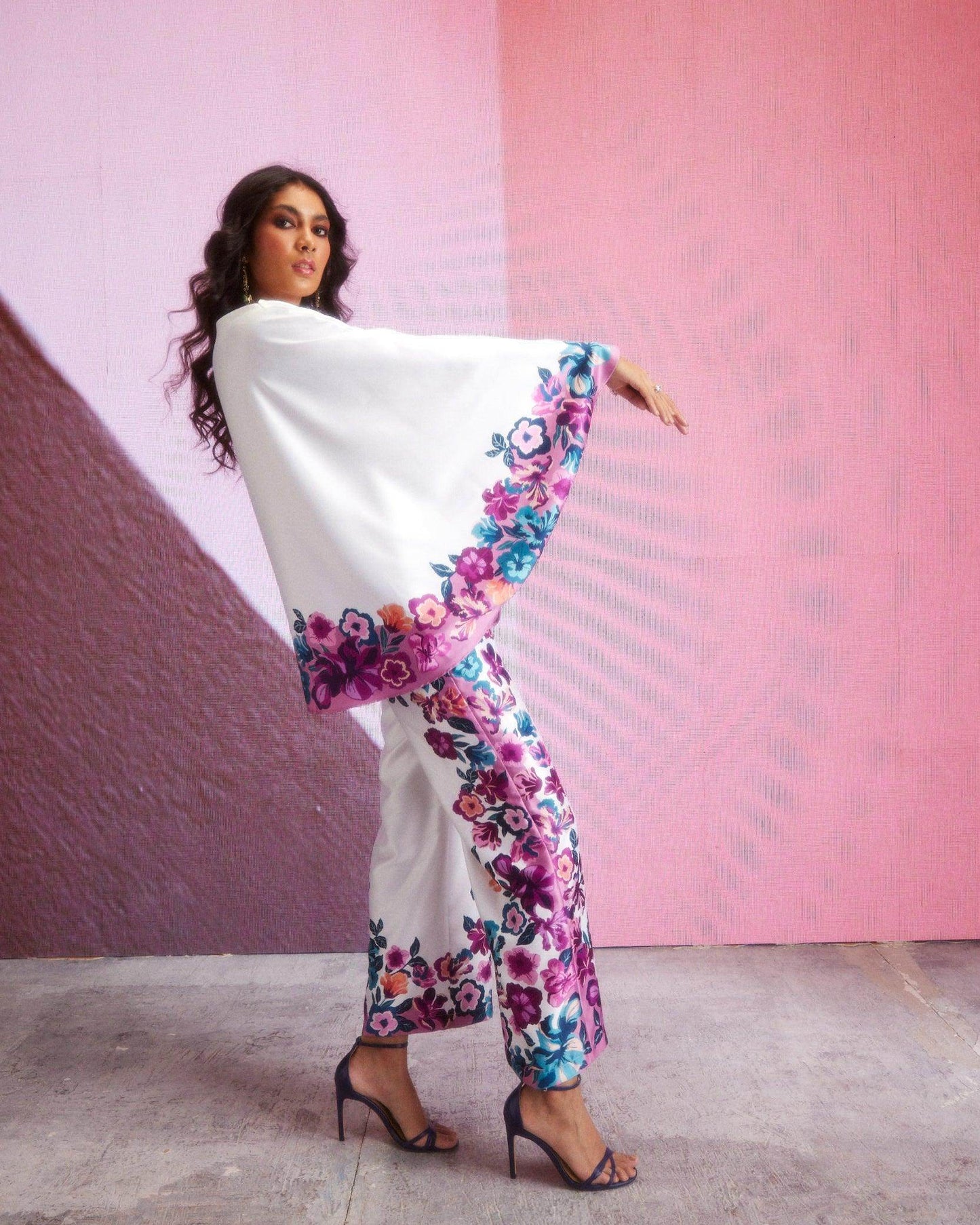 FLORAL BORDER SET - dash and dot